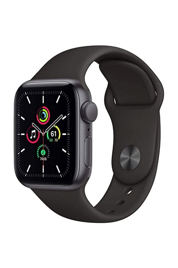 Pre-Owned Apple Watch Series SE 40MM Space Gray - Aluminum Case - Black Sport Band