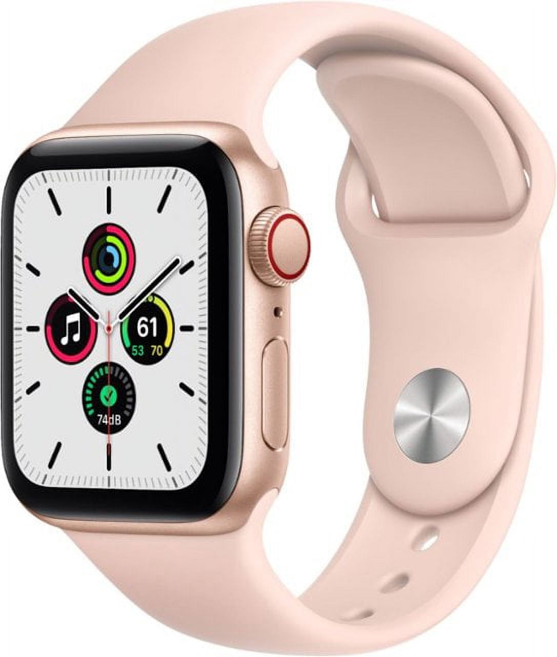 Pre-Owned Apple Watch Series SE (GPS) Cellular 44mm Gold Aluminum Case, ( ished)