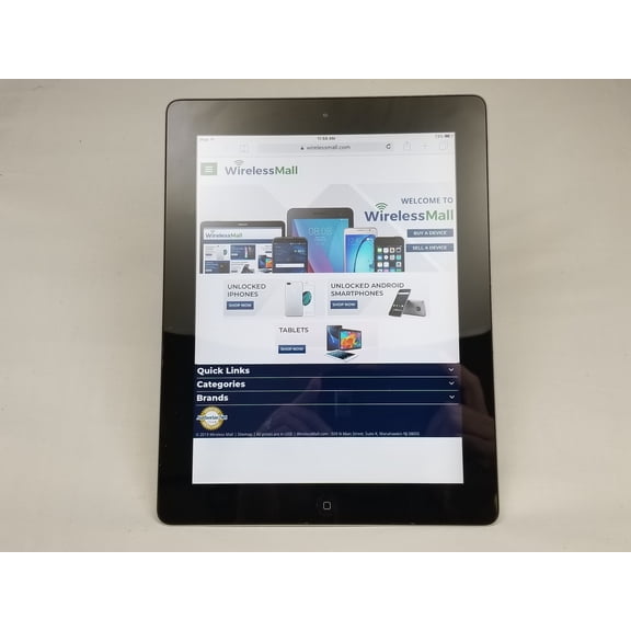 Pre-Owned Apple, iPad 2, WiFi Only 16GB Tablet, Gray