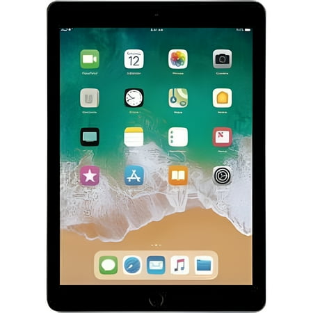 Certified Refurbished - Apple iPad (5th Generation) (2017) Wi-Fi - 32GB - Gray