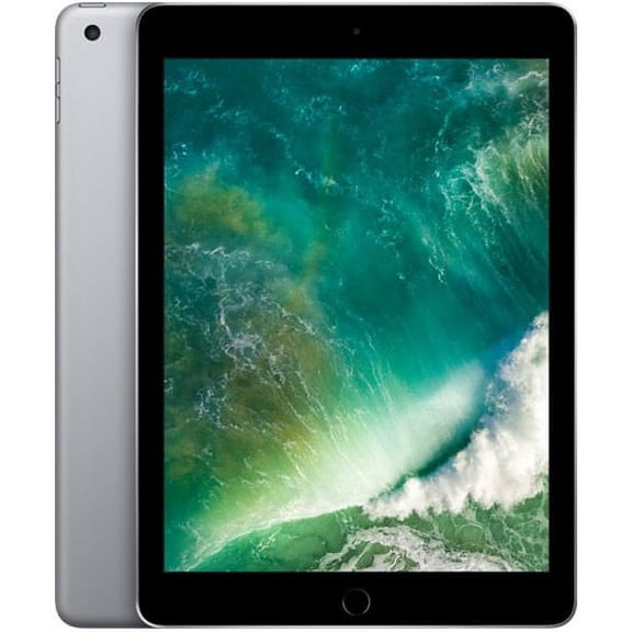 Pre-Owned Apple iPad 5th Generation 9.7" 32GB Wi-Fi Only Space Gray (2017) (NO FINGERPRINT) (Good)