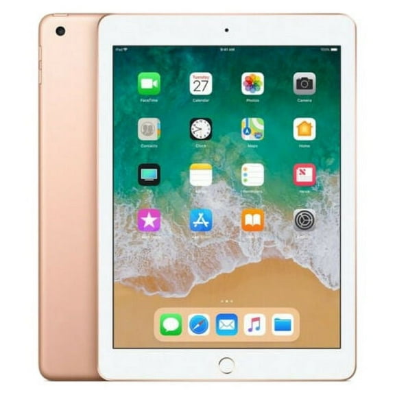 Pre-Owned Apple iPad 6th Gen (2018) 9.7in Gold 32 GB WI-FI - Good