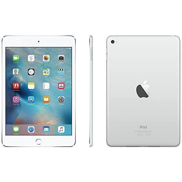 Pre-Owned Apple iPad Mini 4 A1538 (WiFi) 64GB Silver - Walmart.com