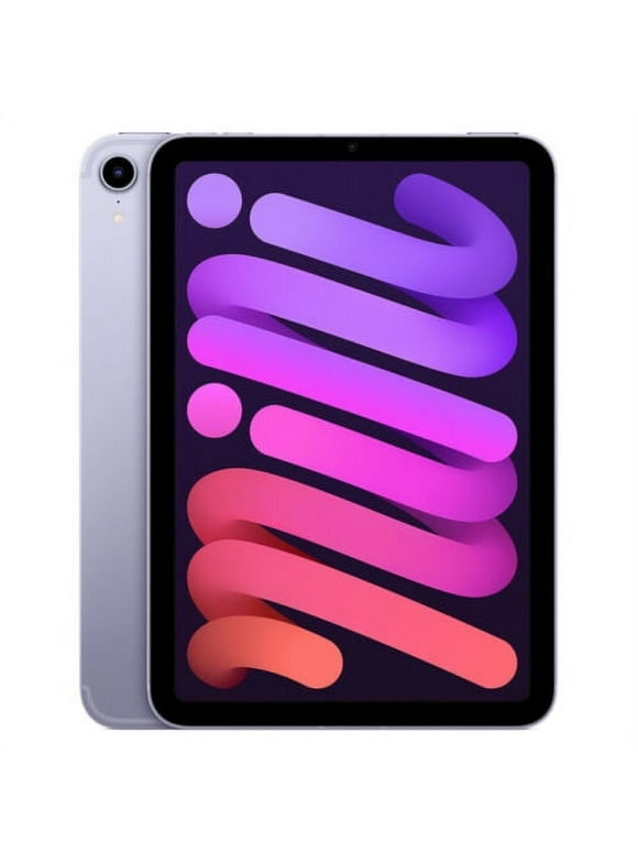 Pre-Owned - Apple iPad mini 6th Gen (2021) 8.3in Purple 256 GB WI-FI + 5G - Like New