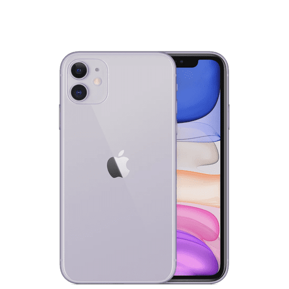 Pre-Owned Apple iPhone 11 128GB Fully Unlocked Purple Scratch and Dent Used