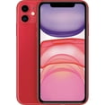 thumbnail image 1 of Pre-Owned Apple iPhone 11 64GB Fully Unlocked (Verizon + Sprint + GSM Unlocked) - Red + LiquidNano Screen Protector (Refurbished: Fair), 1 of 3