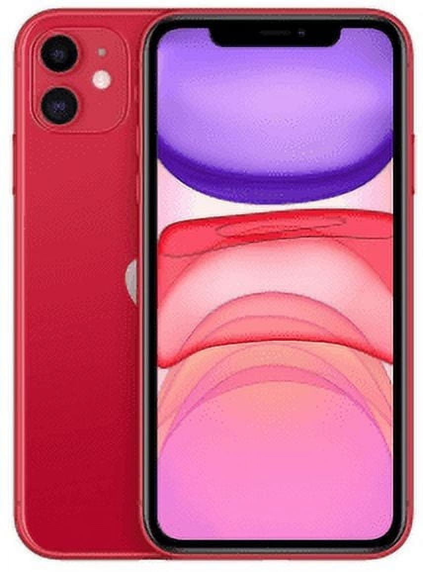 Pre-Owned Apple iPhone 11 Cricket 64GB Red - Walmart.com