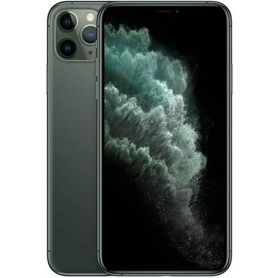 Pre-Owned Apple iPhone 11 Pro 256GB Fully Unlocked Matte Midnight Green (LCD DOT) (Good)