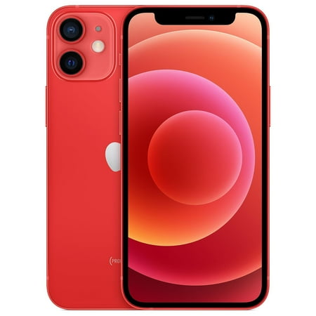 Pre-Owned Apple iPhone 12 Mini 128GB Red Fully Unlocked LTE Cellular MG633LL/A - Grade B Used