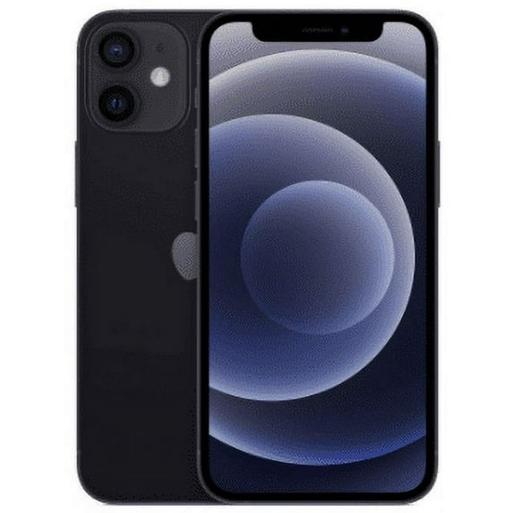 Pre-Owned Apple iPhone 12 Mini Black 64GB AT&T (Refurbished) - Very (Refurbished: Good)