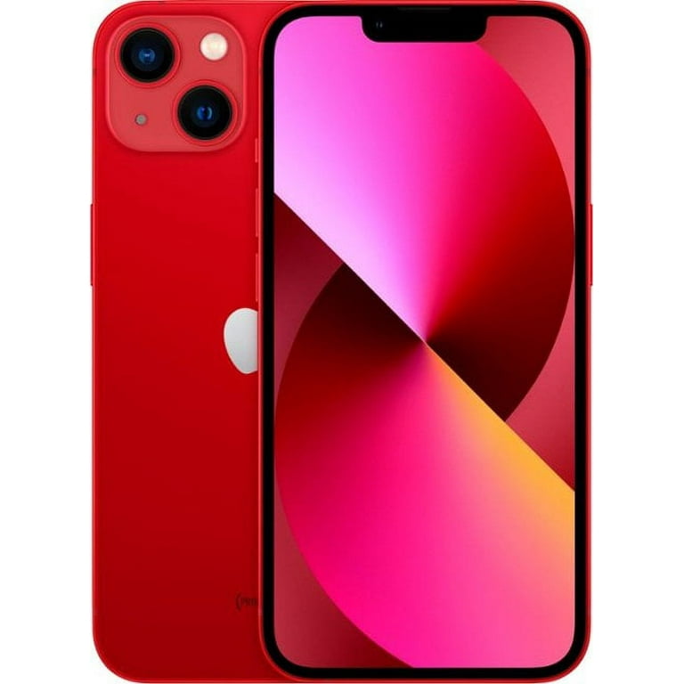Pre-Owned Apple iPhone 13 Mini Red 256GB Unlocked - Walmart.com