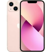 Restored AT&T Apple iPhone 13 Cell Phones, 256GB 4GB RAM, Pink