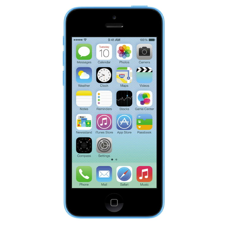 Pre-Owned Apple iPhone 5c 16GB, Blue - Unlocked GSM (Refurbished 