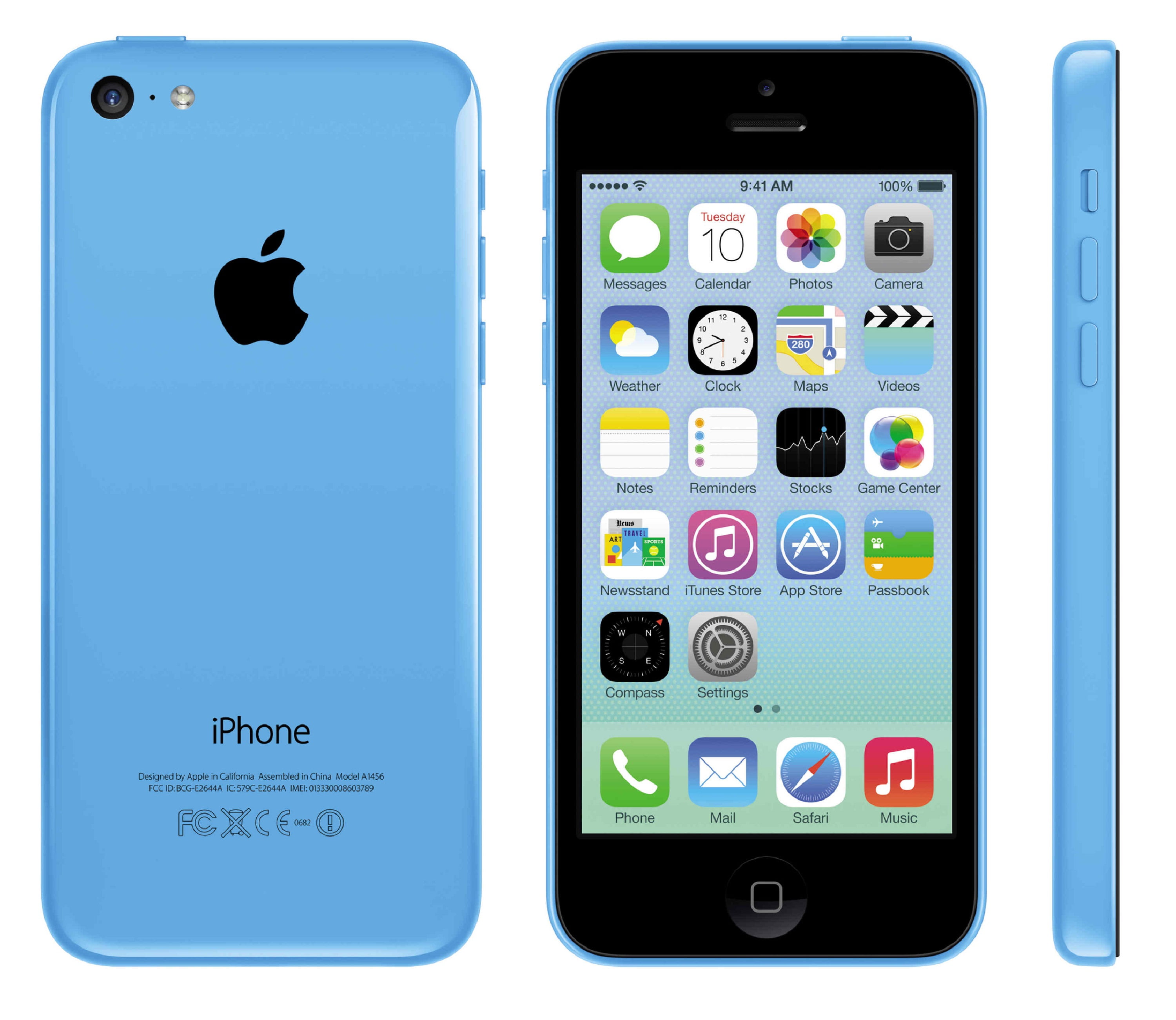 Pre-Owned Apple iPhone 5c 32GB, Blue - Unlocked GSM (Refurbished: Good)