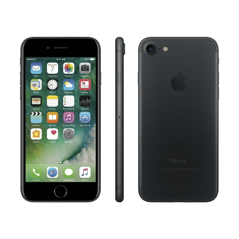 【美品】iPhone7 black 128GBスマートフォン/携帯電話