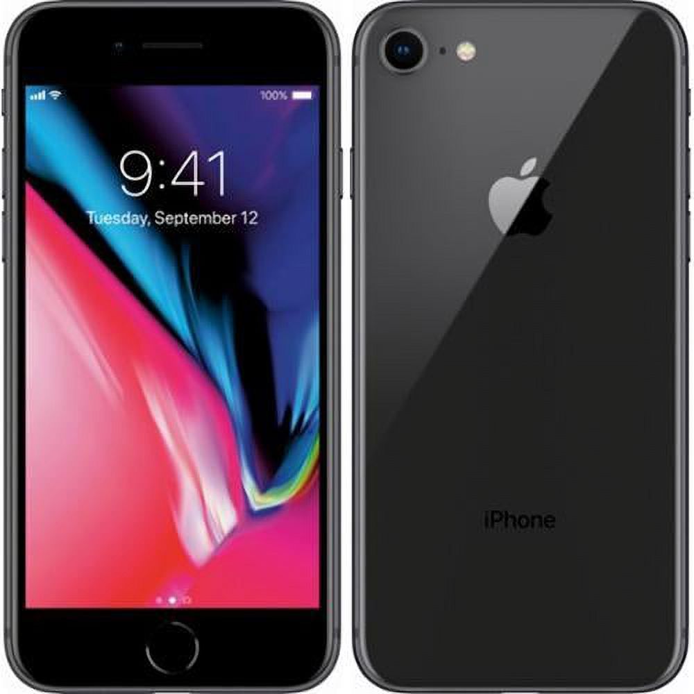 Restored Apple iPhone 8 - Verizon - 64GB - Space Gray (Refurbished) - image 1 of 2
