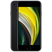 Pre-Owned Apple iPhone SE (2020) 64GB GSM/CDMA Fully Unlocked Phone - Black (Refurbished: Fair)