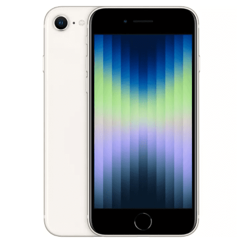 Pre-Owned Apple iPhone SE 3 (3rd Gen) 64GB Fully Unlocked Verizon T-Mobile AT&T 4G LTE (2022) - Starlight