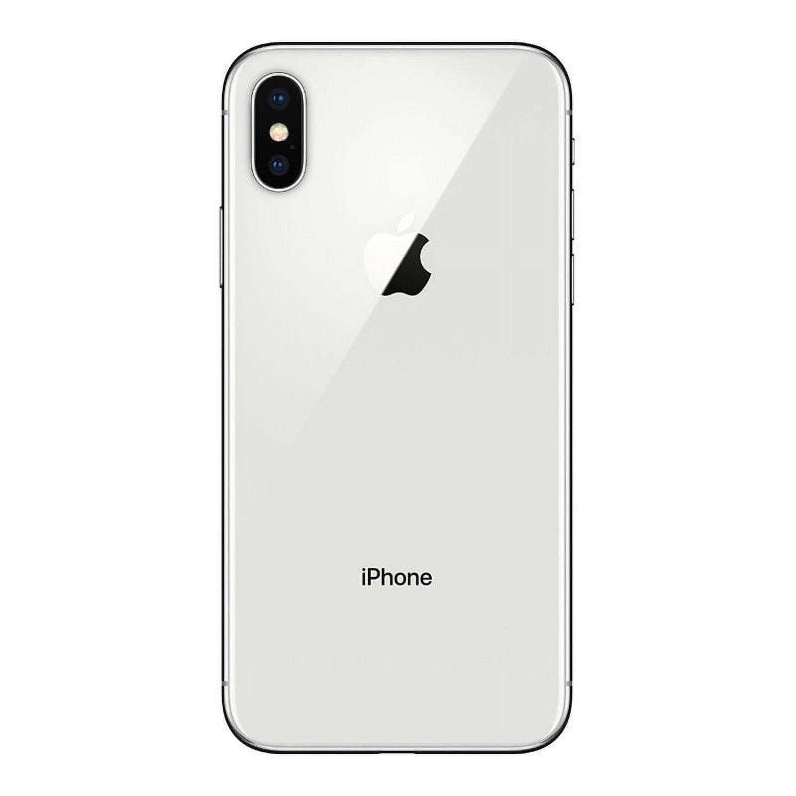 Restored Apple iPhone X 256GB Factory Unlocked Smartphone (Refurbished) - image 1 of 2