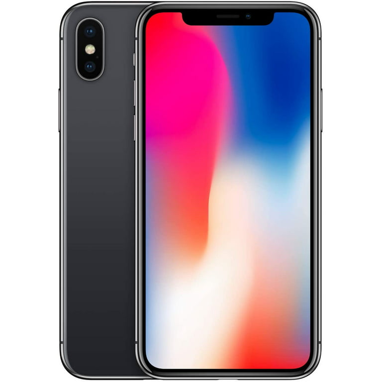 Pre-Owned Apple iPhone X 64GB Space Gray Fully Unlocked (No Face ID)  (Refurbished: Good)