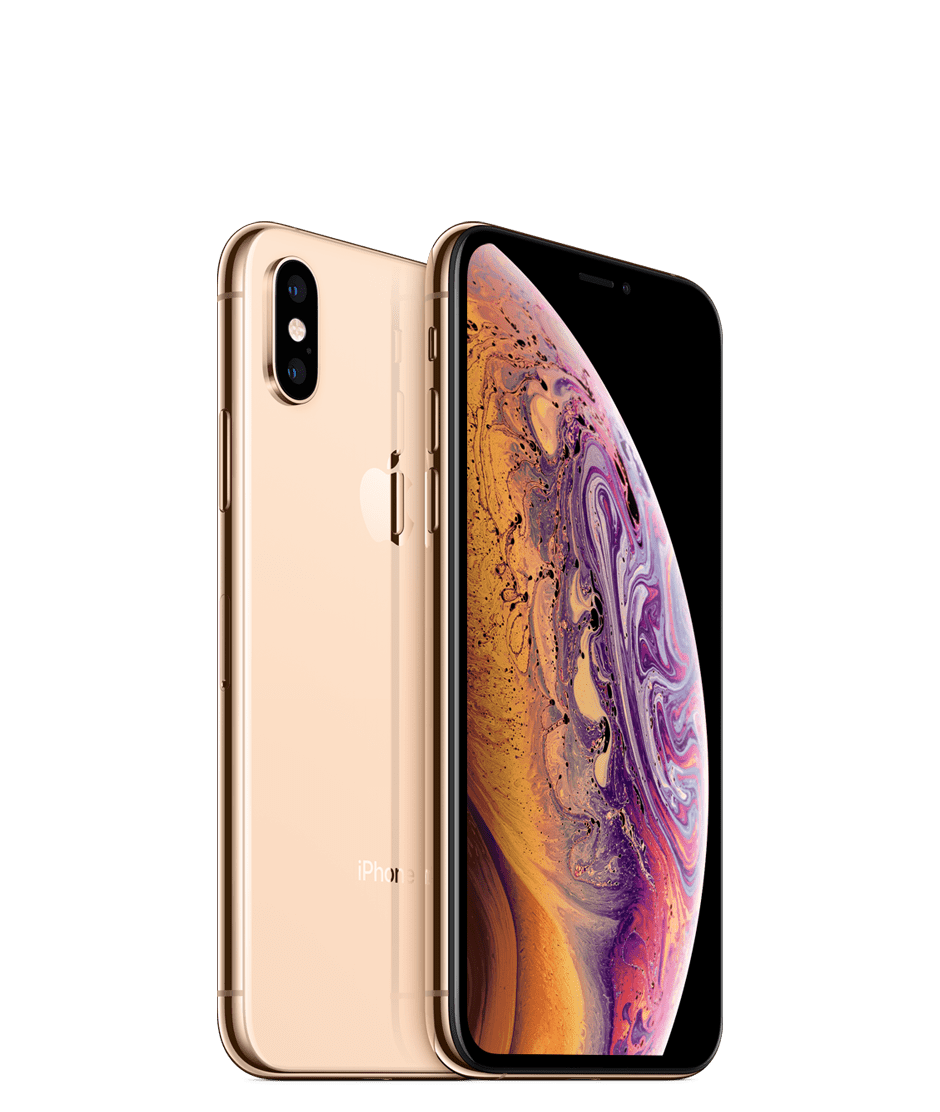 iPhone Xs Gold 64 GB au - スマートフォン本体