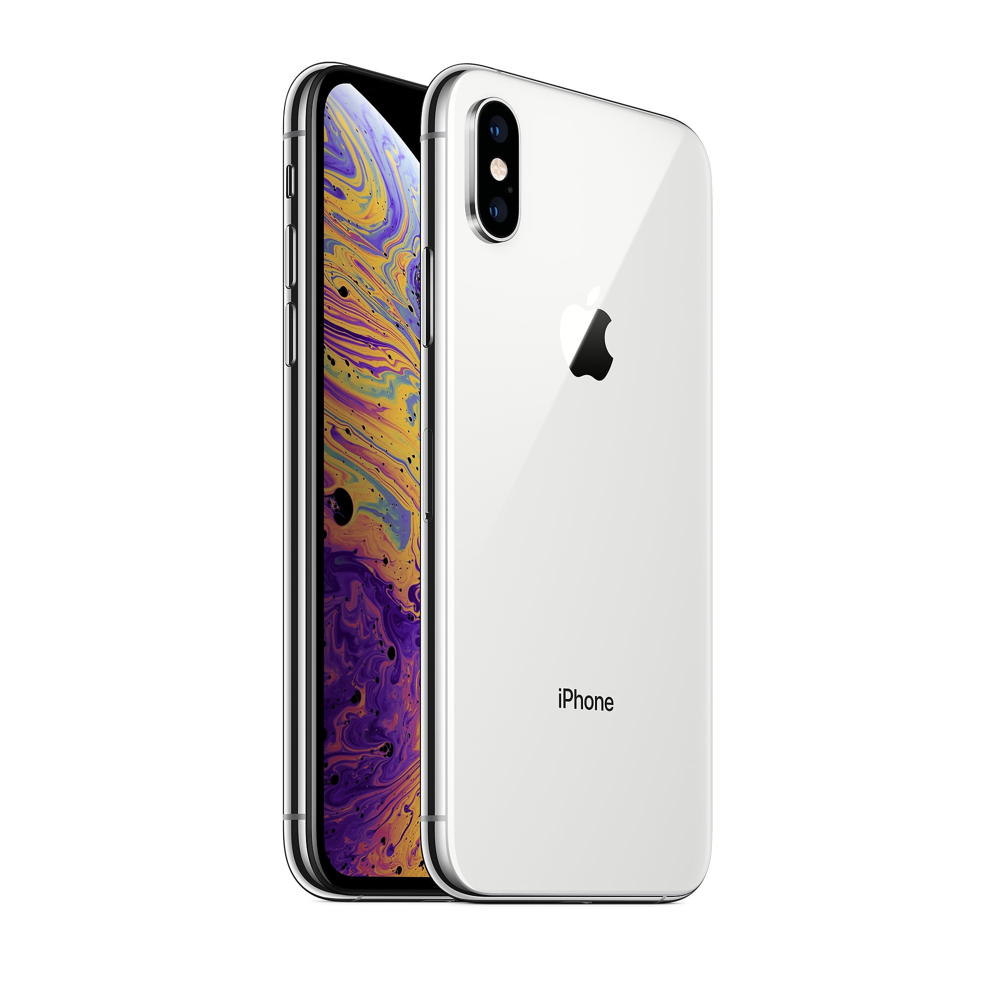 Pre-Owned Apple iPhone XS 64GB Silver Fully Unlocked (No Face ID)  (Refurbished: Good)
