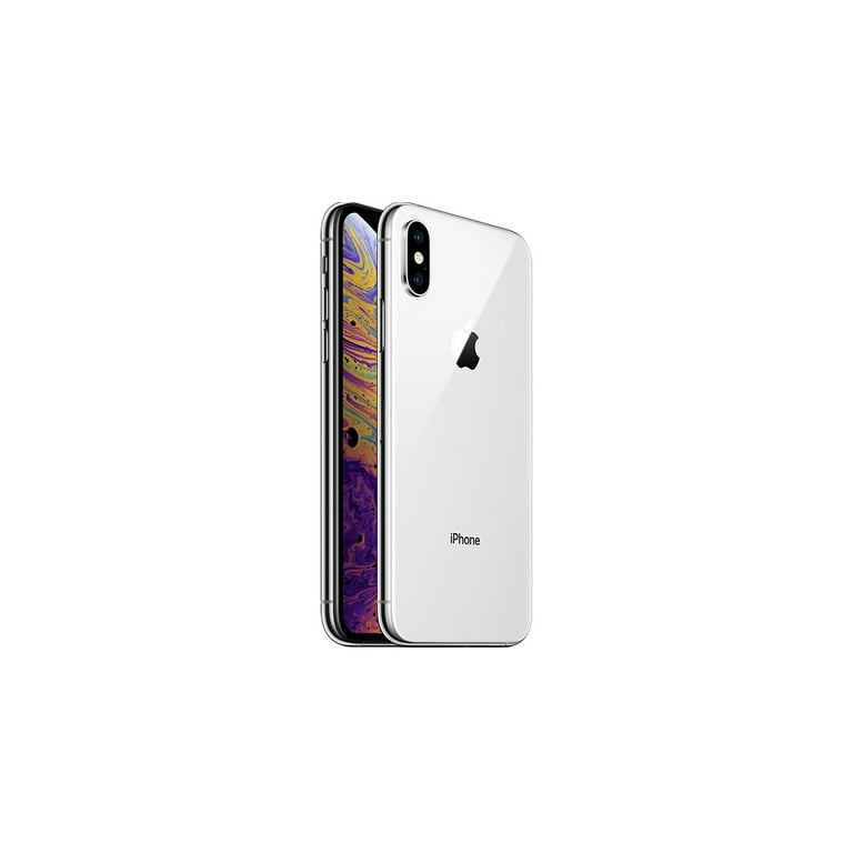 Pre-Owned Apple iPhone XS 64GB Silver LTE Cellular Straight Talk 