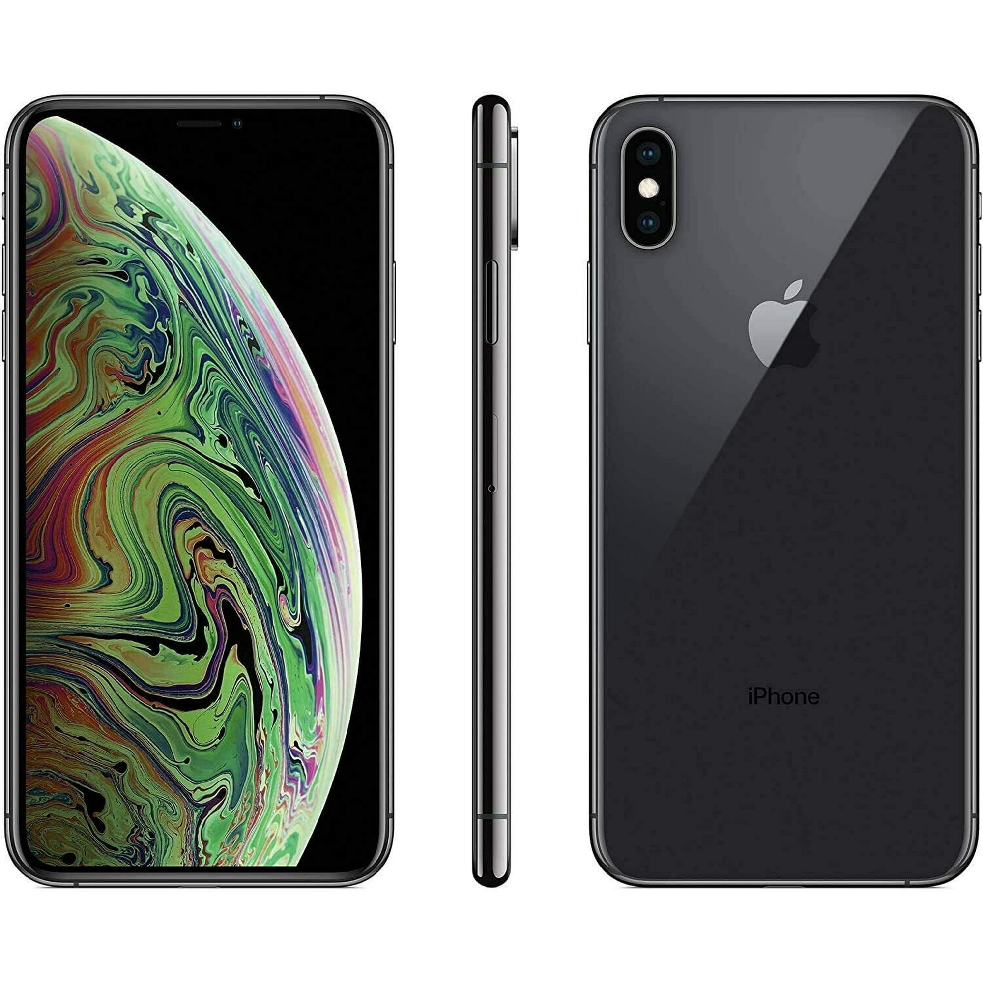 Pre-Owned Apple iPhone XS Max, 64GB, Space Gray - Fully Unlocked  (Refurbished: Good)
