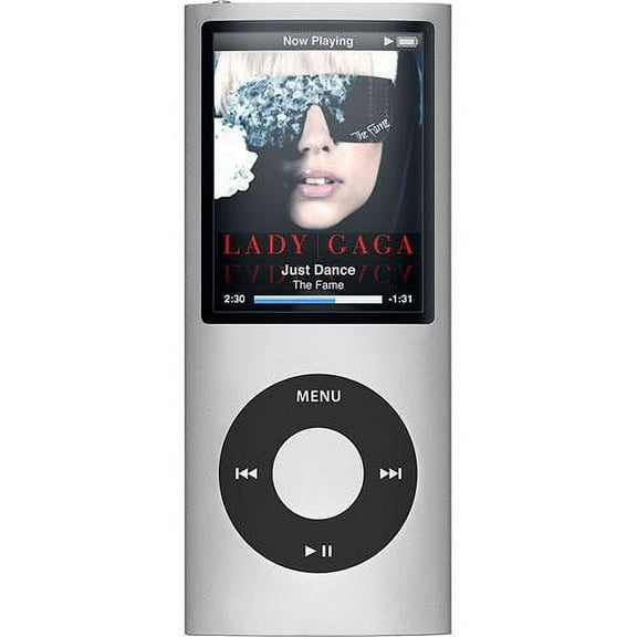 Pre-Owned Apple iPod Nano 4th Generation 8GB with Earpods & USB Cable, Silver,