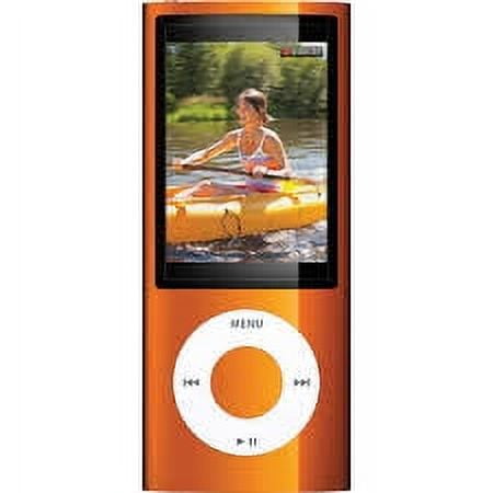 Pre-Owned Apple iPod Nano 5th Gen 16GB Orange MP3 Player with Griffin Case Included!