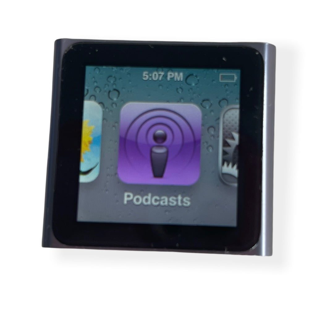 Pre Owned Apple iPod Nano 6th Gen 8GB Graphite, MP3 Player | ( Like New )+  1 YR CPS Warranty!