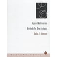 thumbnail image 1 of Pre-Owned Applied Multivariate Methods for Data Analysts Paperback, 1 of 1