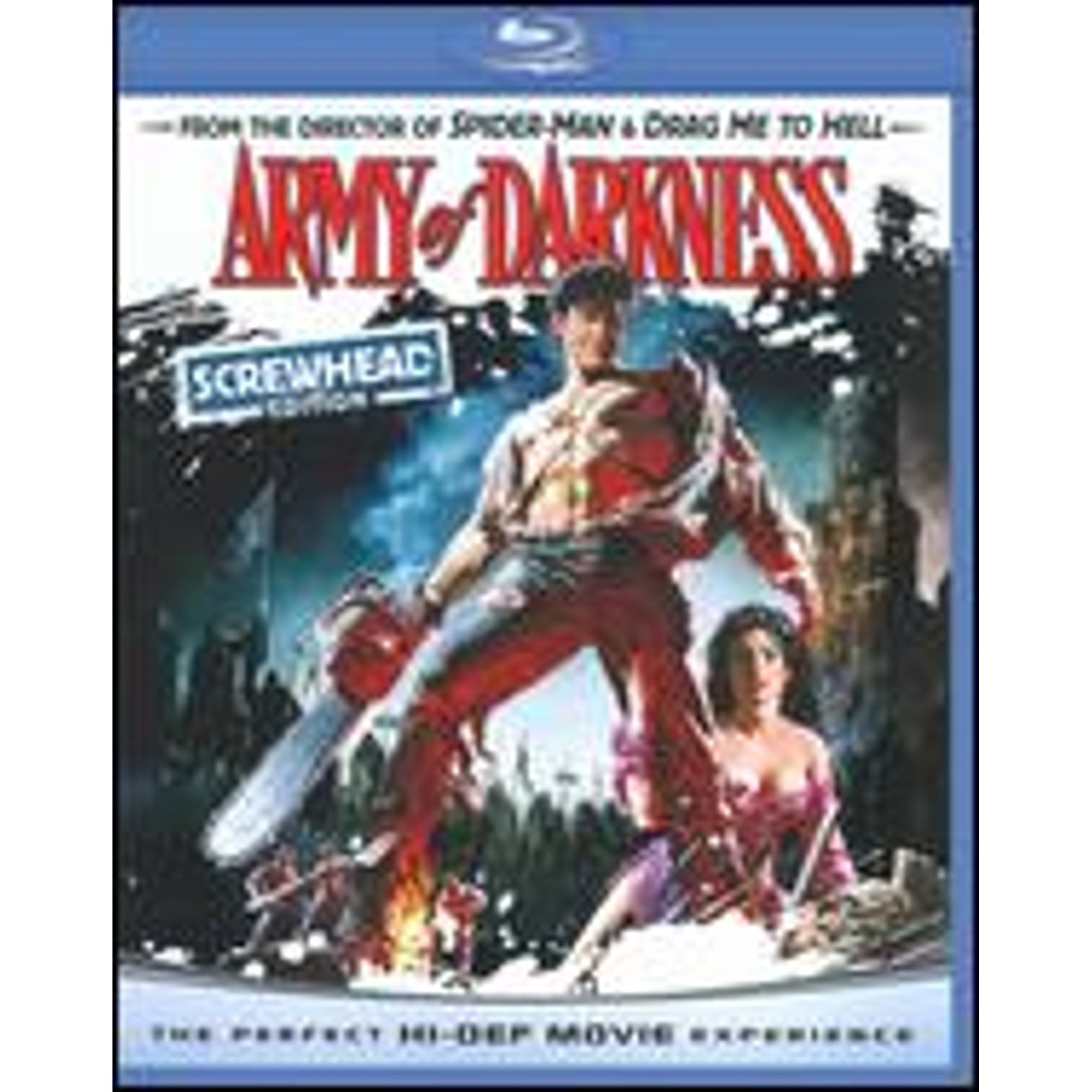 Pre-Owned Army of Darkness [Screwhead Edition] [$5 Halloween Candy Cash Offer] [Blu-ray] (Blu-Ray 0025192019968) directed by Sam Raimi