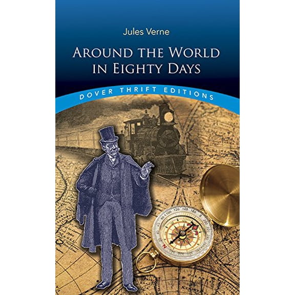 Pre-Owned Around the World in Eighty Days (Thrift Editions) Paperback