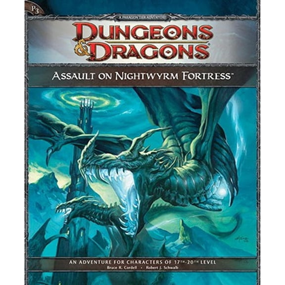 Pre-Owned Assault on Nightwyrm Fortress: Adventure P3 for 4th Edition D&D (Paperback) by Bruce R Cordell
