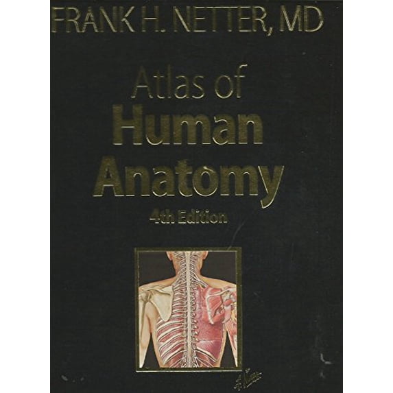 Pre-Owned Atlas of Human Anatomy 4th edition by Frank H. Netter (2006) Hardcover Paperback
