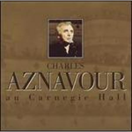 Pre-Owned Au Carnegie Hall (CD 0724385443725) by Charles Aznavour