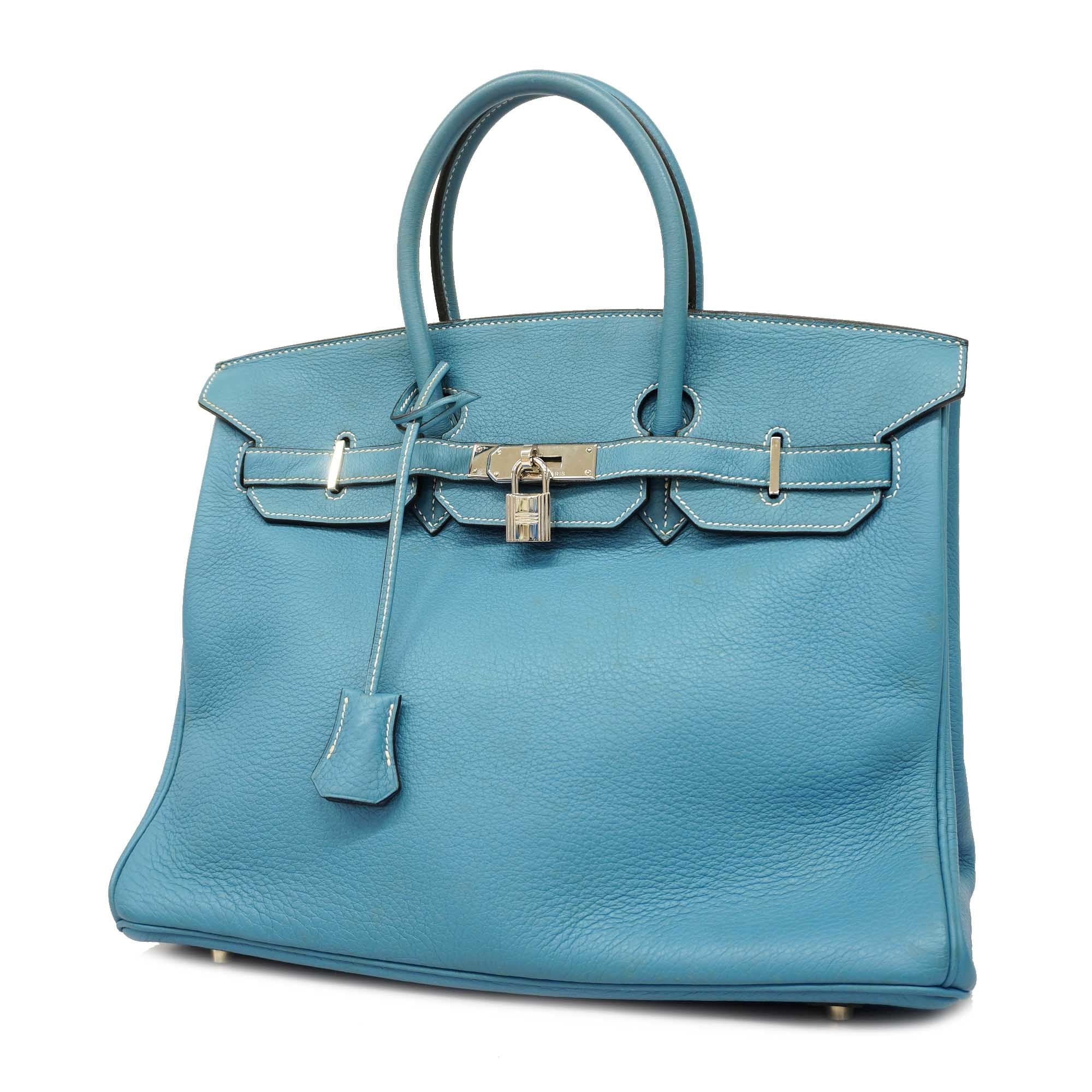 PreOwned Auth Hermes Birkin Birkin 35 H Stamp Women's Taurillon