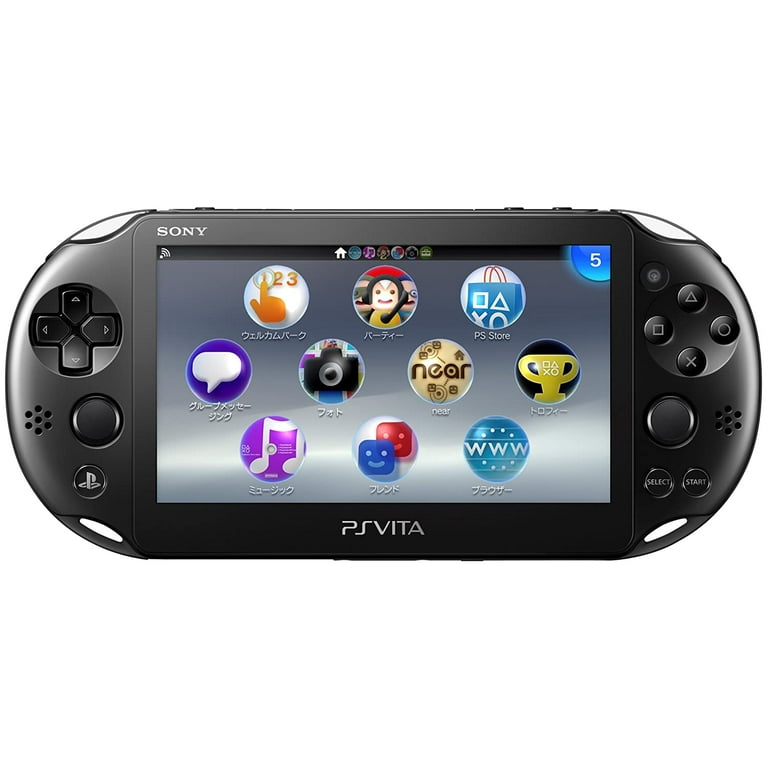 Pre-Owned Authentic Sony Play Station PS Vita 2000 Slim Console - WiFi -  Black (Like New)