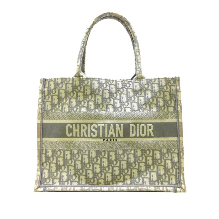 Dior fabric tote deals