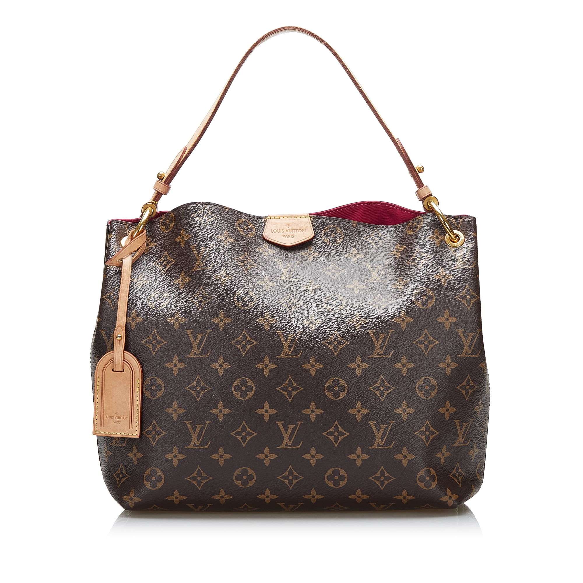 PreOwned Authenticated Louis Vuitton Monogram Graceful PM Canvas Brown
