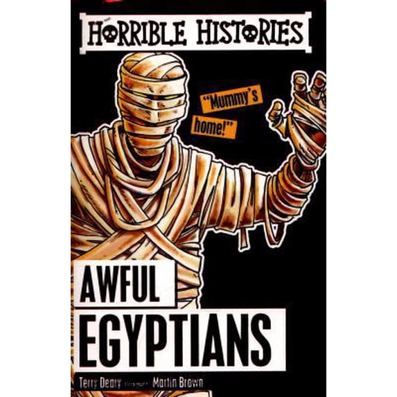 Pre-Owned Awful Egyptians (Paperback 9781407163826) by Terry Deary, Martin Brown