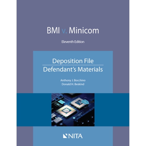 Pre-Owned BMI v. Minicom Deposition File, Defendant's Materials: Deposition File, Defendant's Materials (Paperback) 1601568568 9781601568564