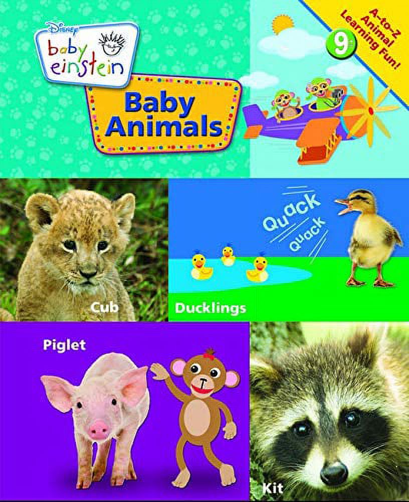 PreOwned Baby Einstein Baby Animals Disney Baby Einstein , Board Book