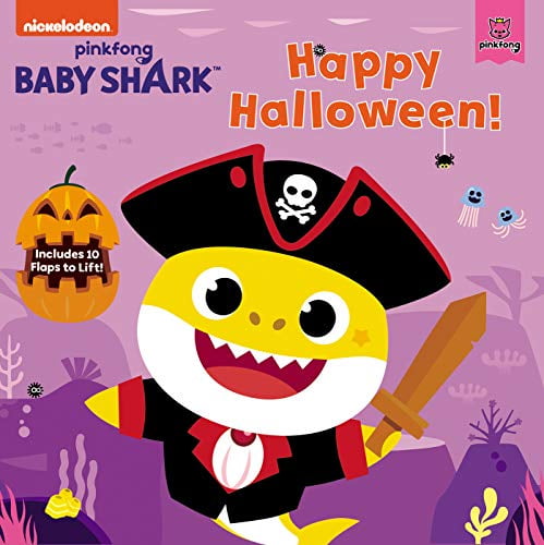 Pre-Owned Baby Shark: Happy Halloween!: Includes 10 Flaps to Lift! (Paperback) 0063042908 9780063042902