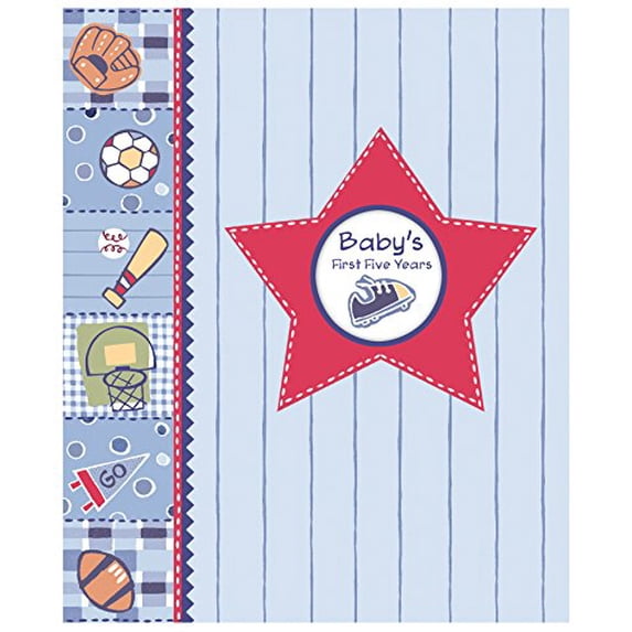 Pre-Owned Baby's First Five Years - Keepsake Memory Book (Blue) (Hardcover) 1680220586 9781680220582
