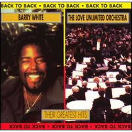 Pre-Owned Back to Back: Their Greatest Hits (CD 0731452035820) by Barry White/The Love Unlimited Orchestra