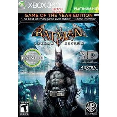 Pre-Owned Batman Arkham Asylum Game of The Year Edition 3D - Xbox360