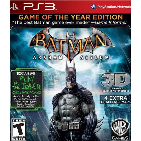 Pre-Owned Batman: Arkham Asylum (Game of the Year Edition) - Playstation 3