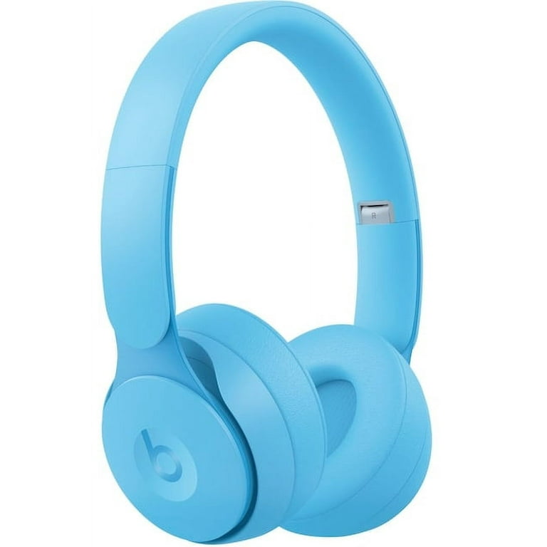 Pre Owned Beats Solo Pro More Matte Collection Wireless Noise Canceling On Ear Headphones Light Blue Open Box